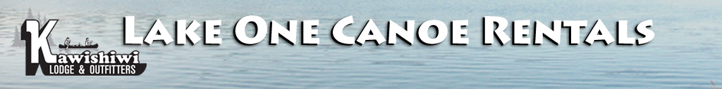 Lake One Canoe Rentals - Kawishiwi Lodge & Outfitters logo